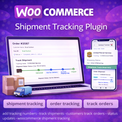 WooCommerce Shipment Tracking Plugin