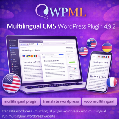WPML Multilingual CMS WordPress Plugin 4.9.2