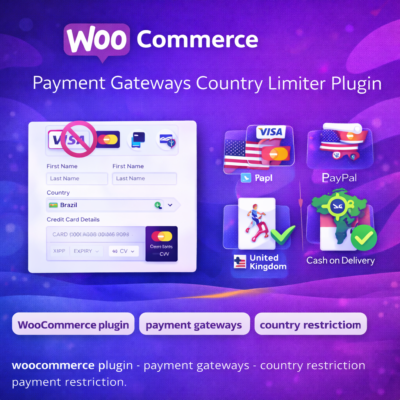WooCommerce Payment Gateways Country Limiter Plugin